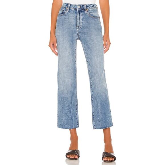 Light Wash Blank NYC The Baxter Ribcage Straight Leg High Rise Jeans 26 - Picture 1 of 9